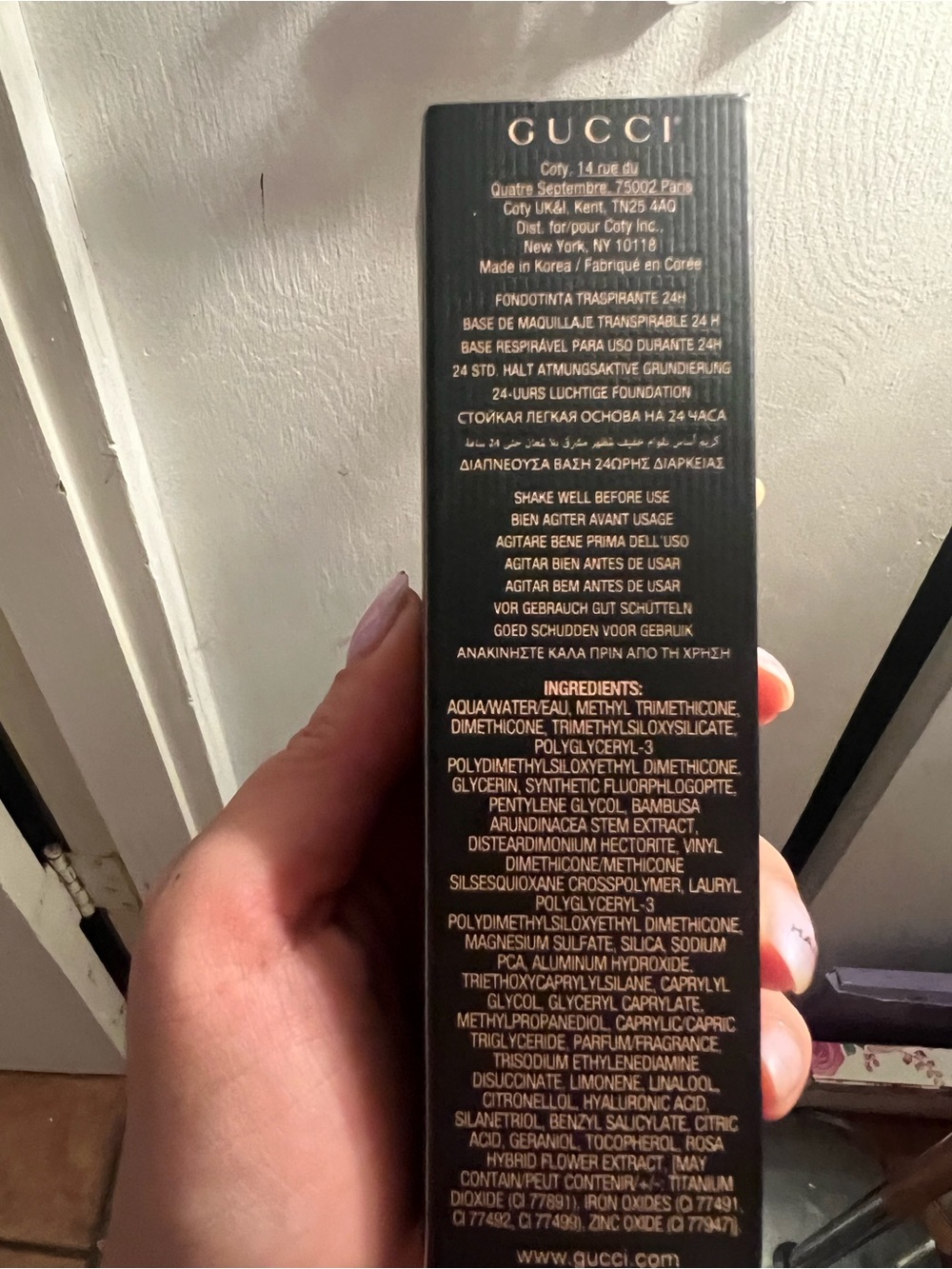 Gucci Foundation Bottle in Pale Peach - Picture 4 of 6